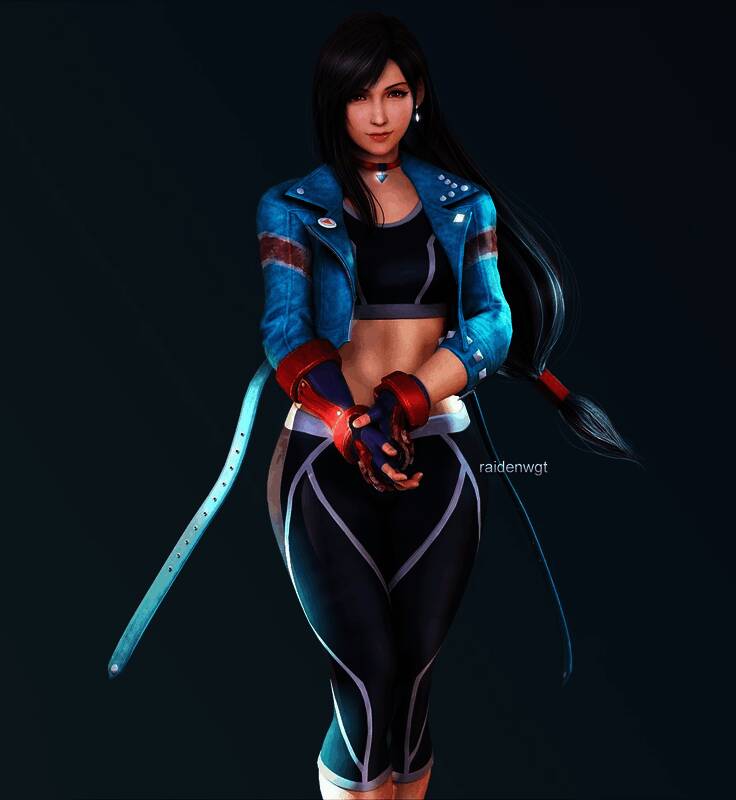 蒂法之前的3D美图