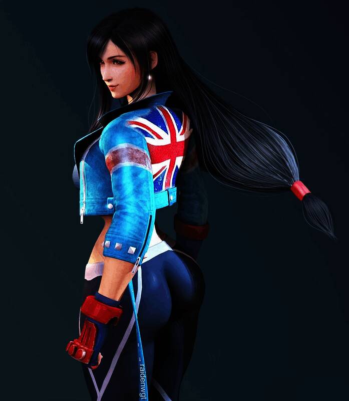 蒂法之前的3D美图