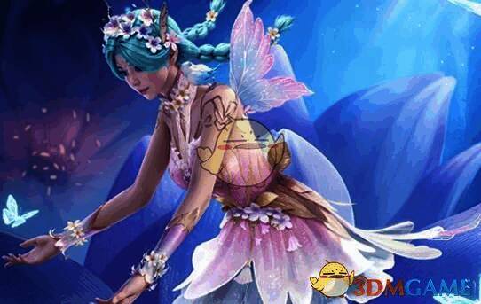 和平精英彩韵花仙粉恋花套装图片