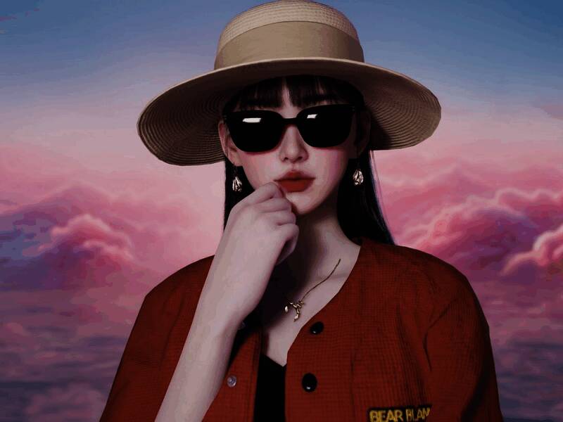 inZOI美女大小姐捏脸示例图3