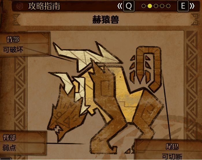 《怪物猎人：荒野》赫猿兽战斗场景