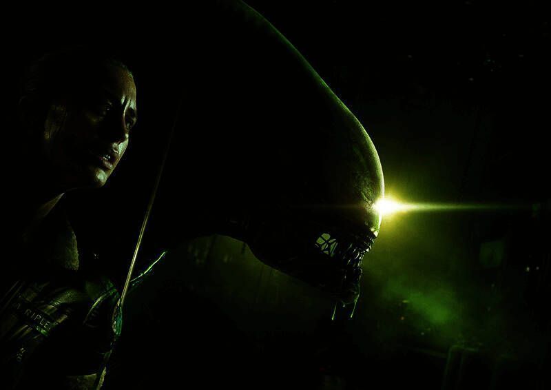 《Alien: Isolation -异形：隔离-》PS4平台宣传图