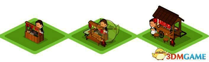 金币大富翁中的关东煮摊