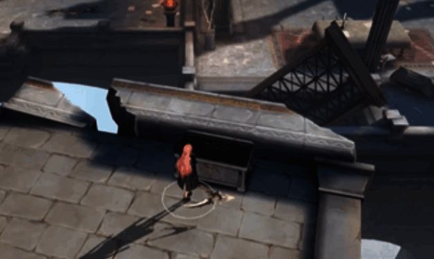 黑色信标探索模式中的导航画面