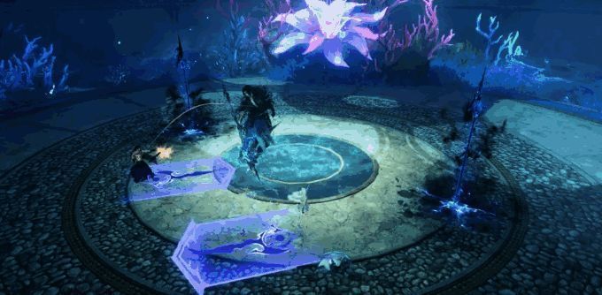 逆水寒手游巫陵战斗场景图片4