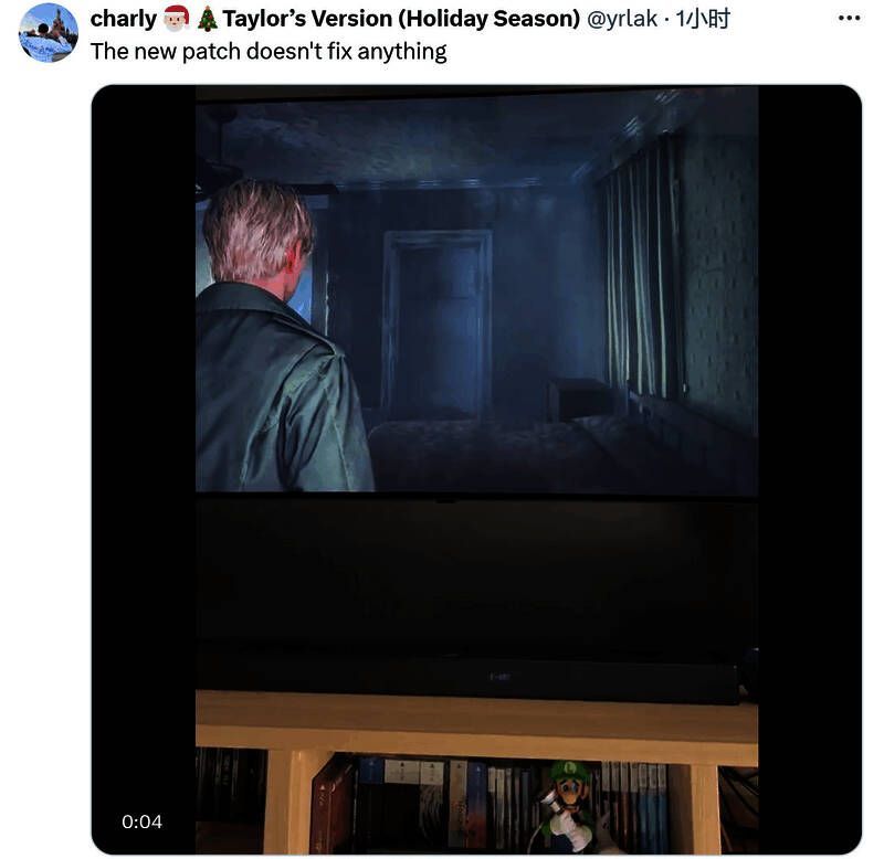 PS5 Pro版《寂静岭2：重制版》闪烁画面