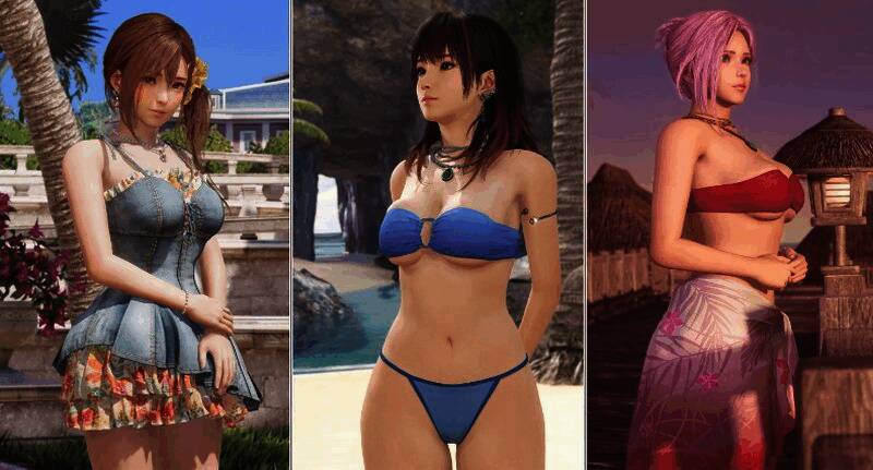 《死或生:女神璀璨假期》相关宣传图