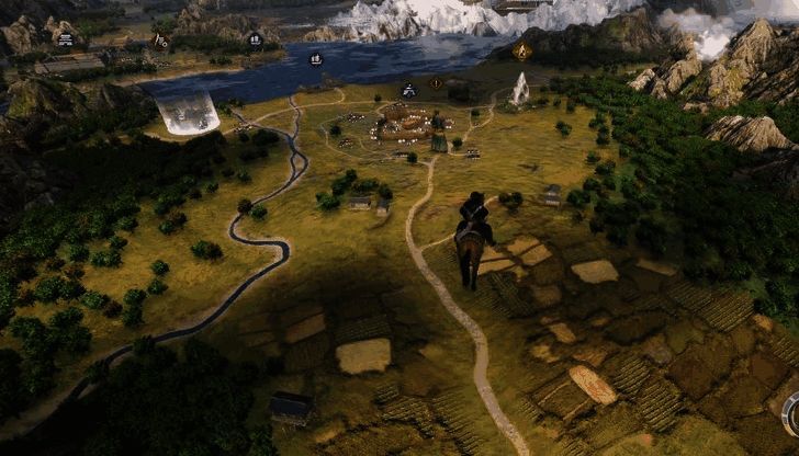 真三国无双起源战斗目标提示画面