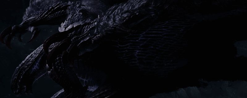 《怪物猎人：荒野》黑蚀龙相关画面1
