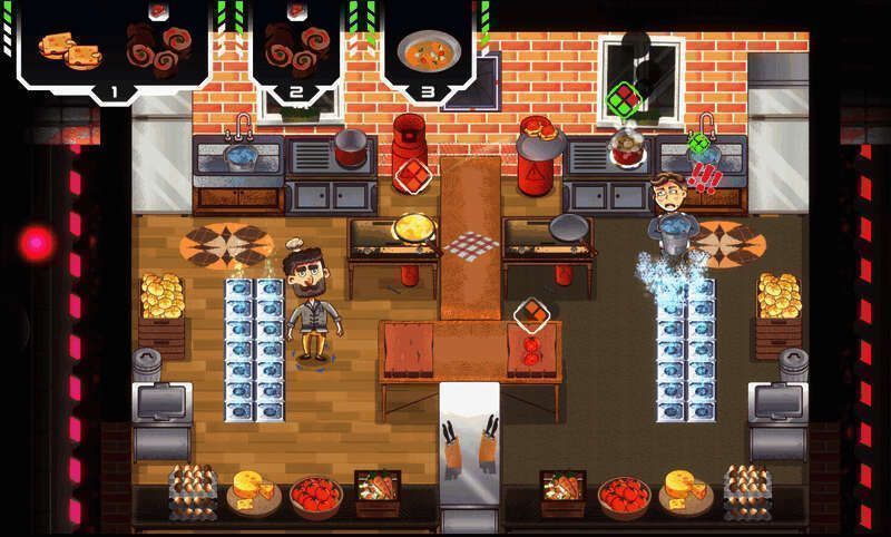 《一起做饭吧2》各种美食画面