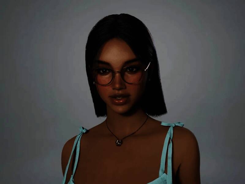 《inZOI》黑人美女捏脸示例图5