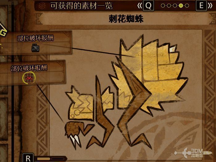 《怪物猎人:荒野》刺花蜘蛛装备相关图片1