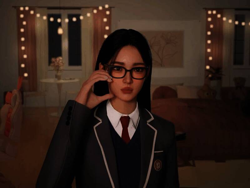 inZOI校服美女捏脸示例图2