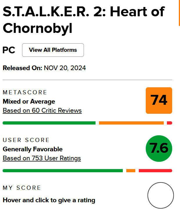 《潜行者2》相关配图3