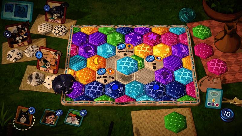 《猫与花毯》游戏画面截图2