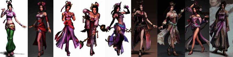 《真三国无双：起源》貂蝉造型