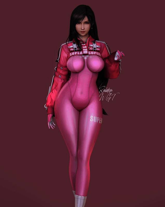 《最终幻想7》蒂法3D美图