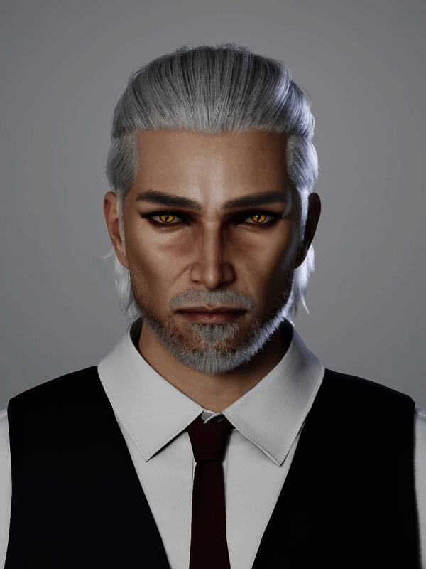 inZOI杰洛特捏脸图片1