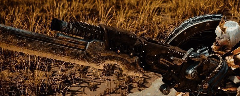《怪物猎人：荒野》铳枪相关画面