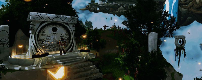 浮空岛游戏场景图