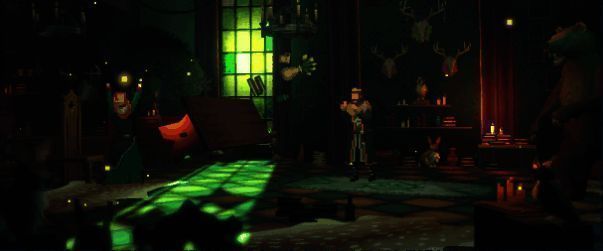 《遵命,陛下:寒冬》游戏中的家人画面