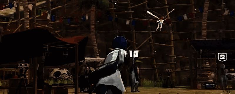 暗喻幻想盲信之塔恶劣天气场景图