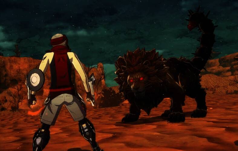 暗喻幻想中食人蝎狮的图片