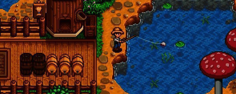 星露谷物语社区书摊外观图