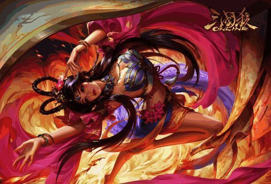 界貂蝉传说皮肤展示图，服饰华丽，特效梦幻