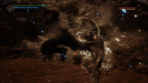 《灵拳Spirit X Strike》角色使用八极拳、顶膝肘等武打动作进行战斗