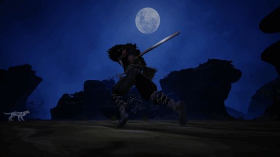 《绝世好武功》新增地图探索画面，主角策马奔腾于山谷之间