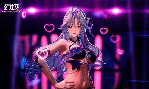 游戏角色希佩尔立绘展示,身穿军装,背景为未来科技感战舰