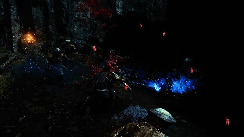 宫本武藏角色概念图展示，身着传统武士装束，手持长刀