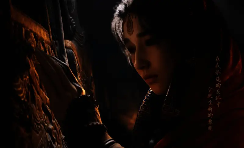 角色立绘展示，服饰纹路精细，眼神生动传神