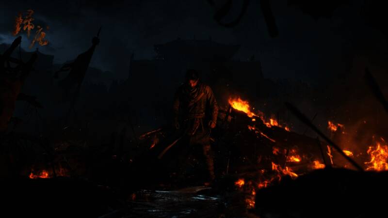 战斗场景截图,展现激烈的动作对抗与环境互动