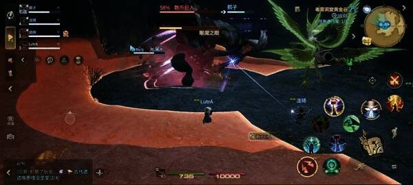 BOSS释放圆形范围AOE,全员需快速撤离中心区域