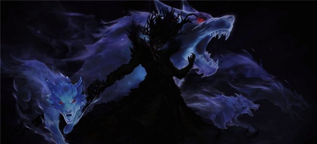 【魔司马懿】原画与技能特效展示,整体风格阴沉神秘