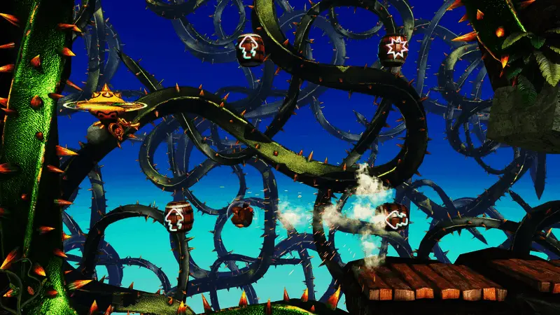 角色在迷宫中解谜寻找出口的场景，背景可见复杂的结构布局