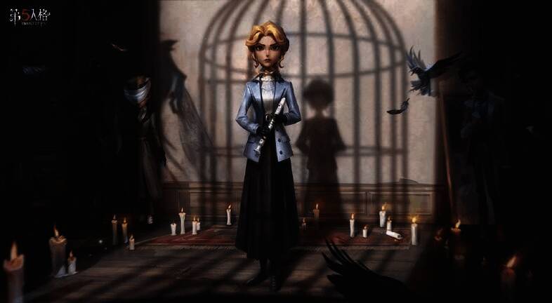 剧情章节预告画面,神秘符号与角色剪影交织其中