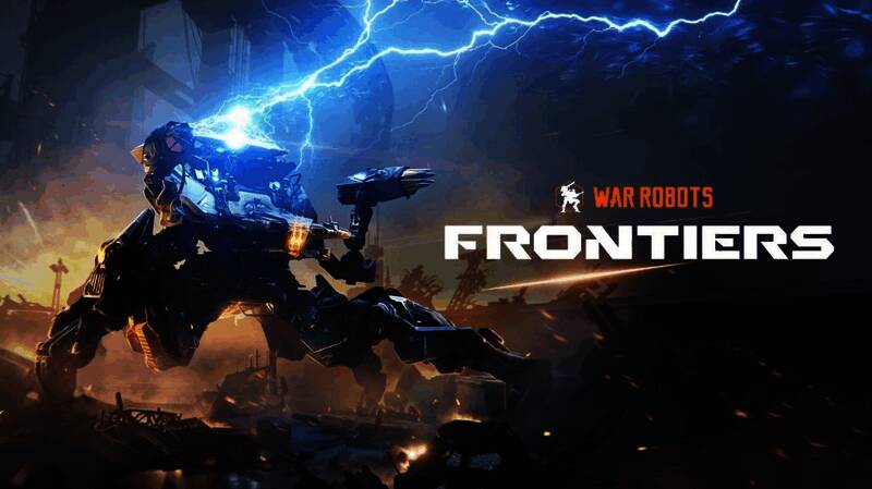 《战争机器人：前线》第二赛季宣传图，背景为爆炸特效与未来科技风格