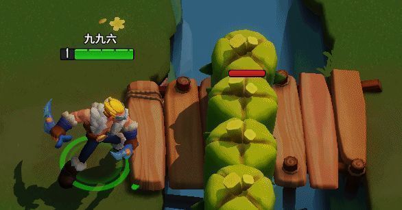 道具使用实战演示，角色释放强力技能特效