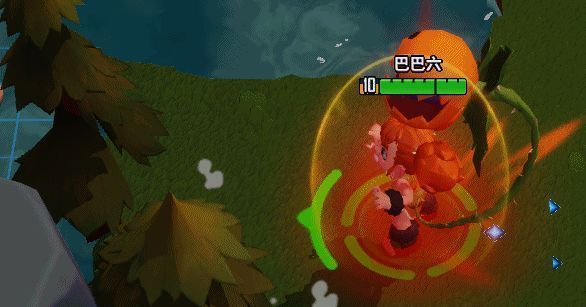 地图中心区域突然塌陷,玩家迅速逃离,场面惊险刺激