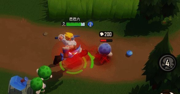 多个小蘑菇紧随玩家身后,场景滑稽又充满趣味