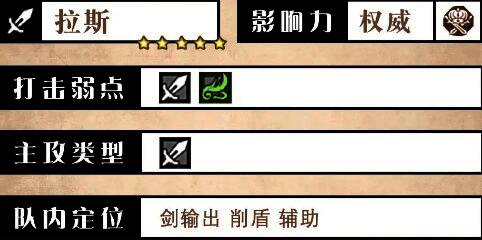 《歧路旅人：大陆的霸者》中角色拉斯的形象展示