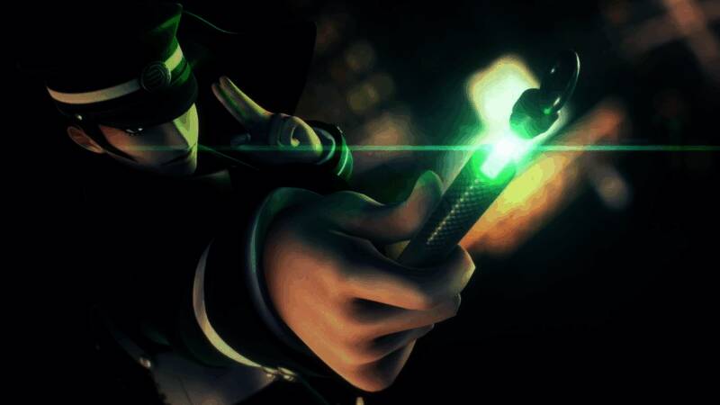 地图探索界面，展现大正时代风格的城市建筑与街道布局