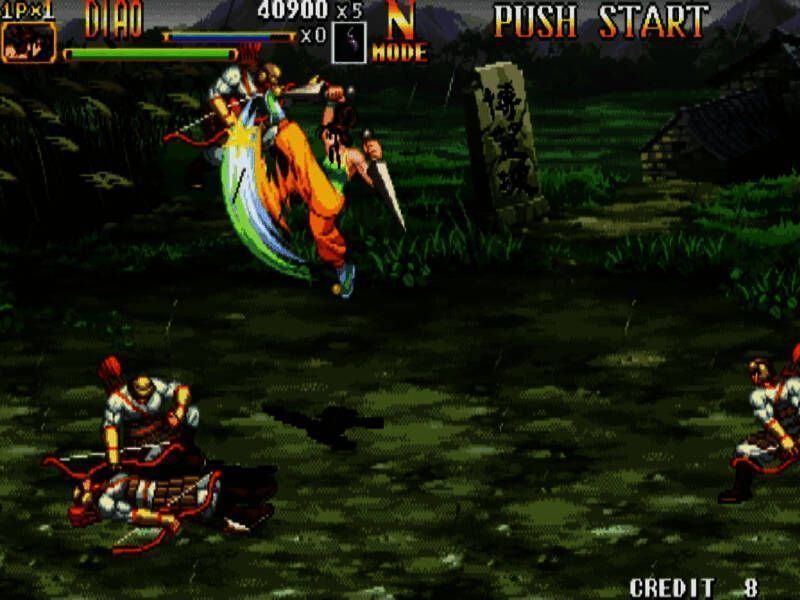 多人合作对战场景,四名玩家操控不同角色围攻巨型BOSS