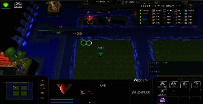 科技研究界面显示多种升级选项,包括攻击强化、经济提升等