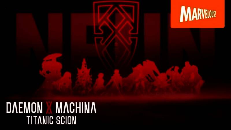 《机甲战魔 神话之裔》官方发布的‘诺因’角色介绍影片宣传图,背景为未来都市与机甲战斗场景