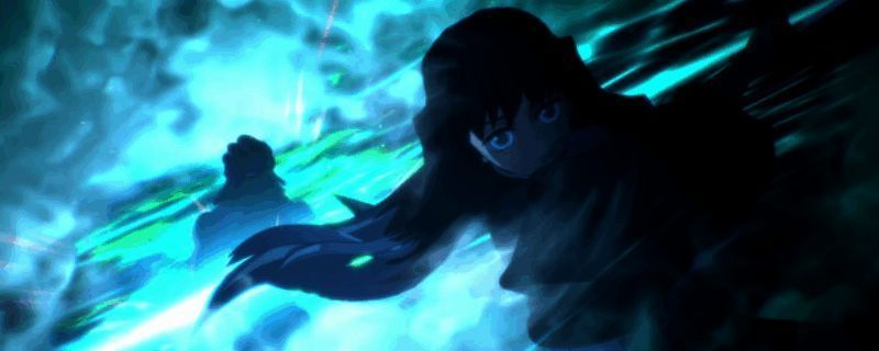 《鬼灭之刃：火之神血风谭2》游戏封面图，展示主角炭治郎持刀战斗的姿态