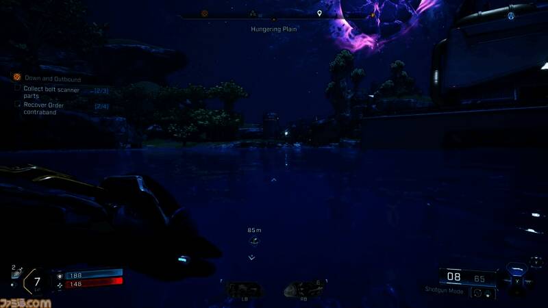 地图界面截图,显示广阔的开放区域与任务标记分布